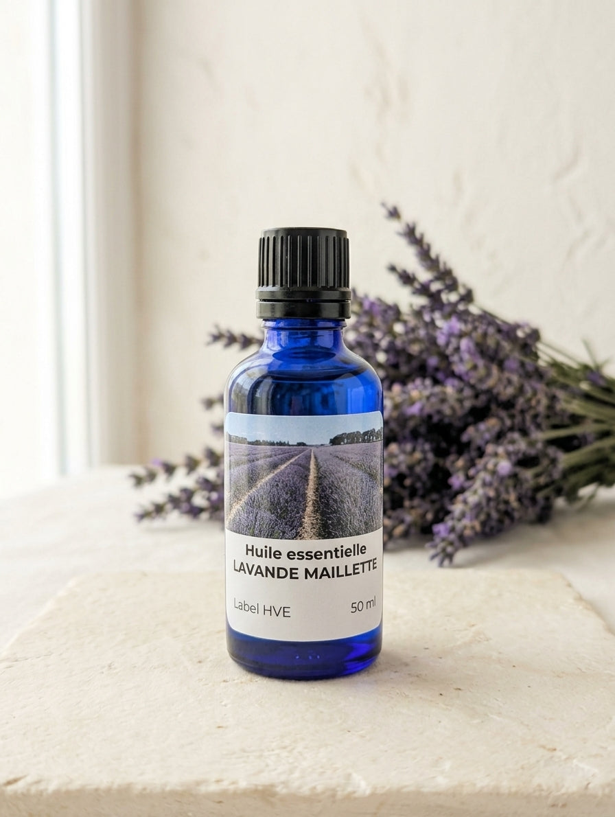 Huile essentielle de Lavande Maillette 50 ml – Label HVE