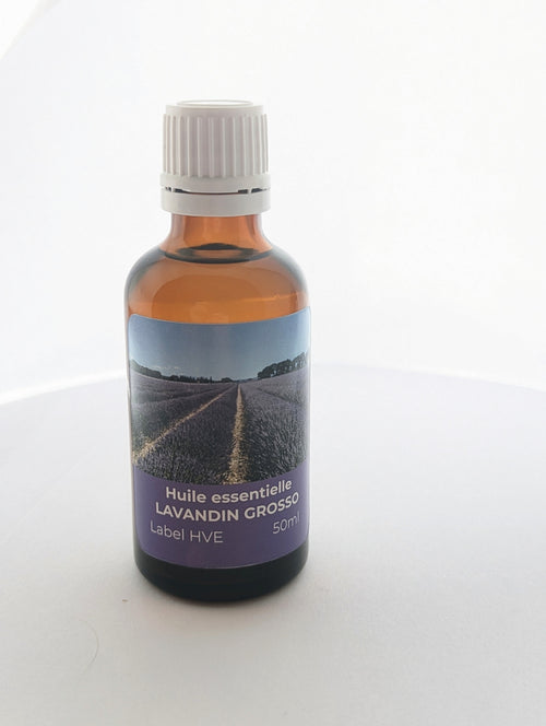 Flacon d'huile essentielle de Lavandin Grosso 50 ml